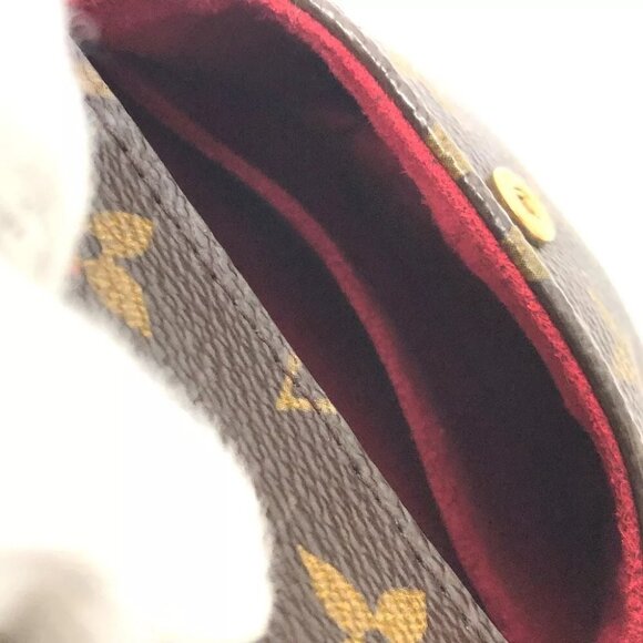 LOUIS VUITTON Monogram Partition Pochette Pouch MonogramCanvas Brown - Picture 12 of 14